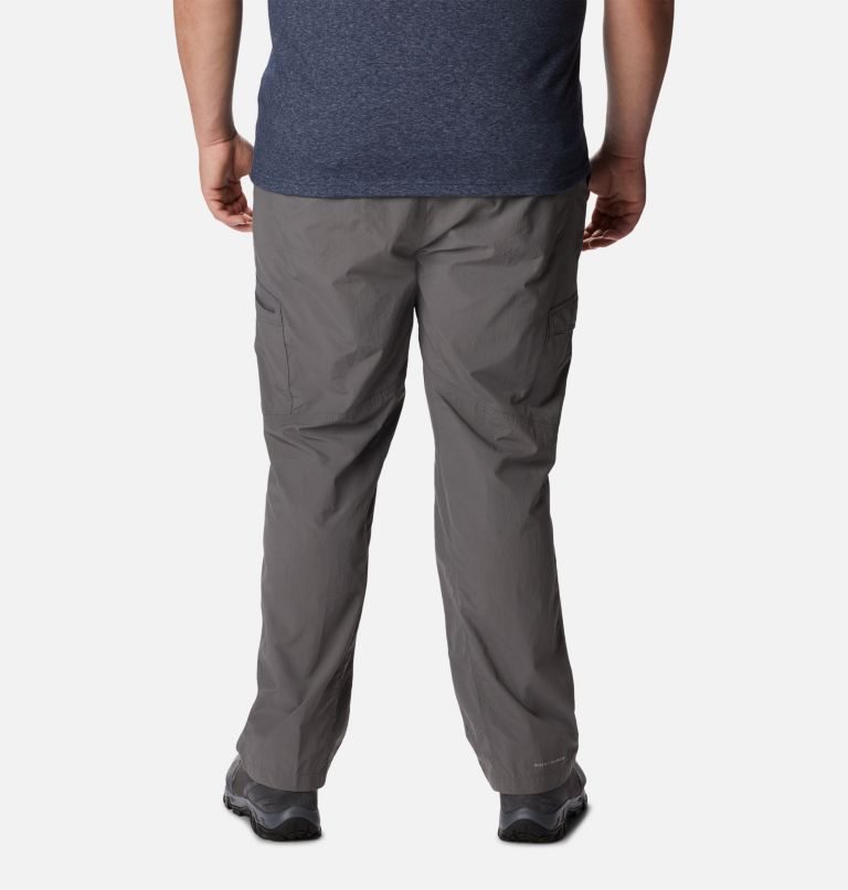 Men's Columbia Silver Ridge Cargo Pants Dark Grey | Plus Size CA-EA14C